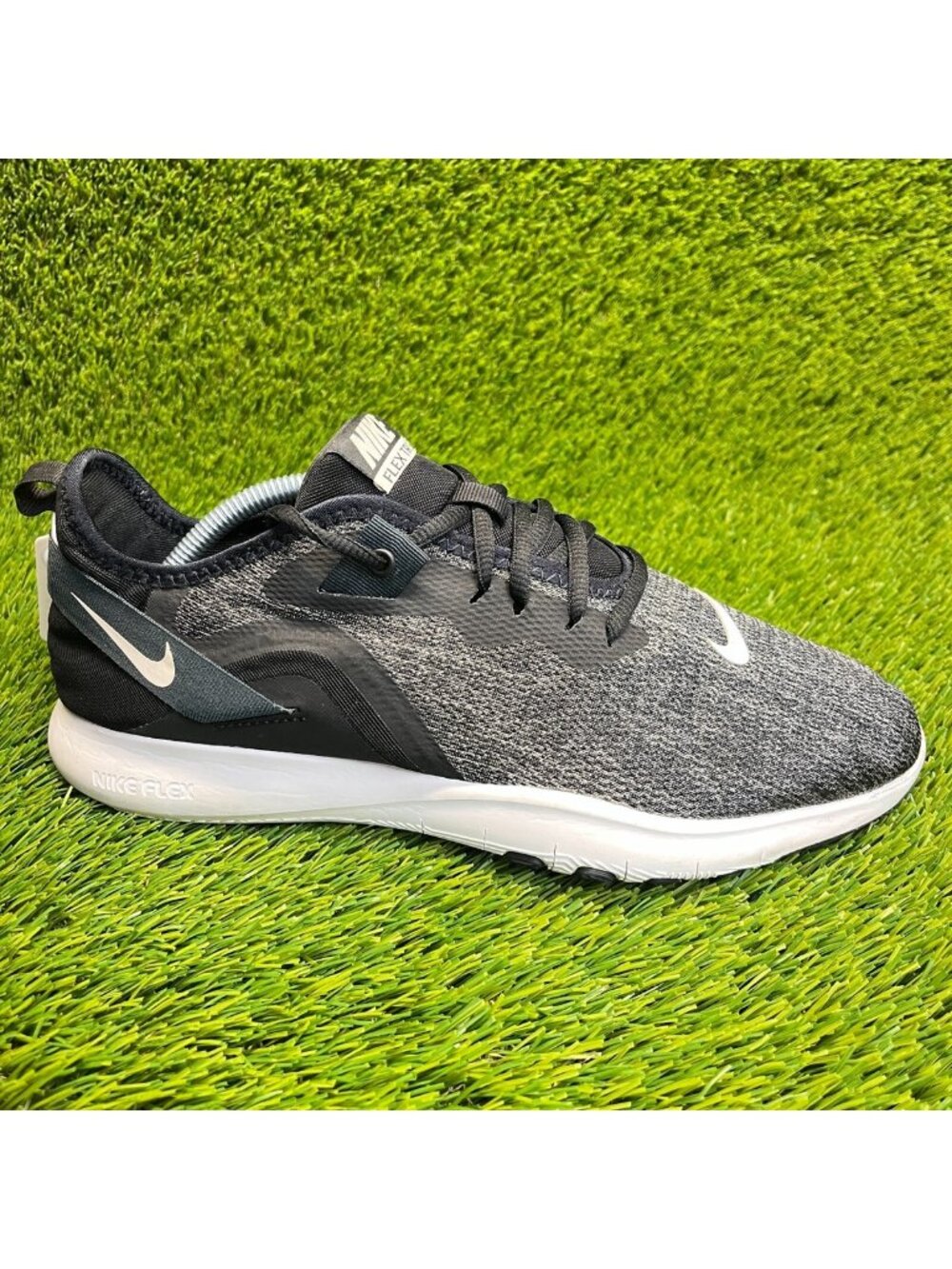 Nike Flex Training 9 Womens Size 11 Black Gray Athletic Running Shoes Sneakers